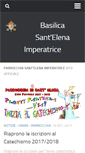 Mobile Screenshot of parrocchiasantelena.com